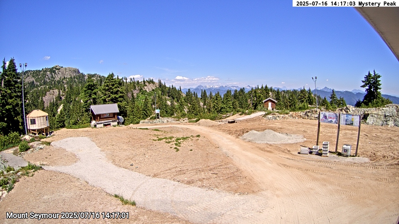 Webcam frame from Mount Seymour on 2025/07/16