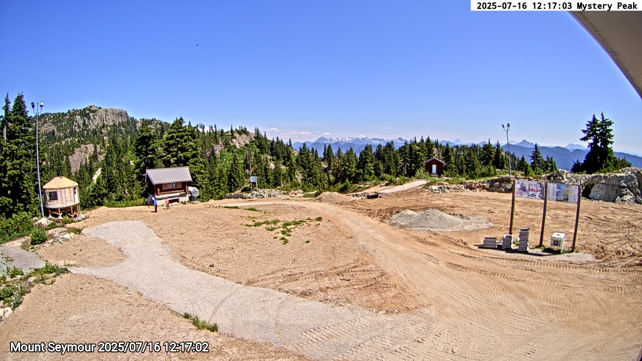 Webcam frame from Mount Seymour at 2025/07/16 12:00