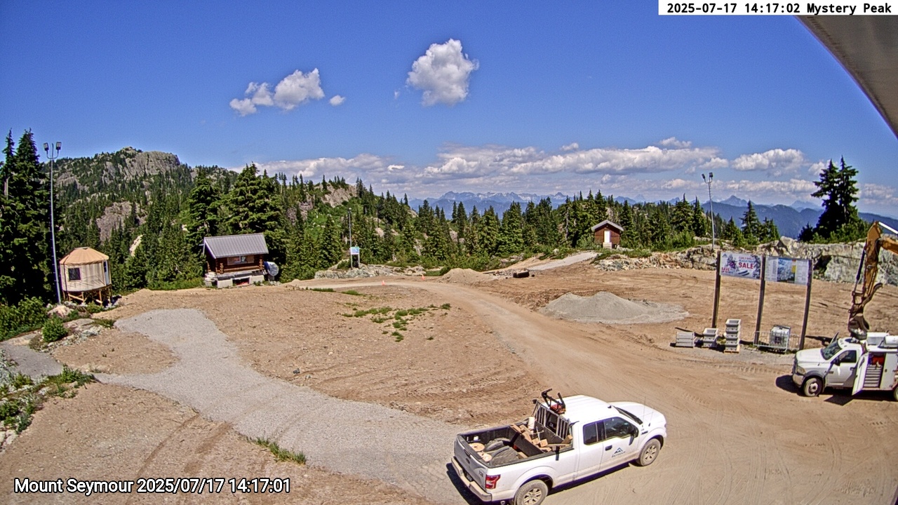 Webcam frame from Mount Seymour on 2025/07/17