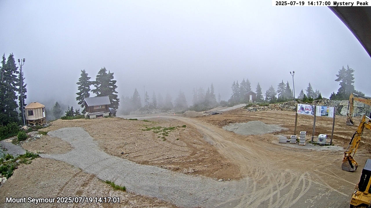 Webcam frame from Mount Seymour on 2025/07/19