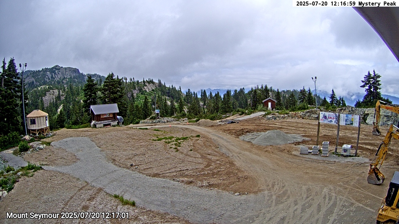 Webcam frame from Mount Seymour at 2025/07/20 12:00