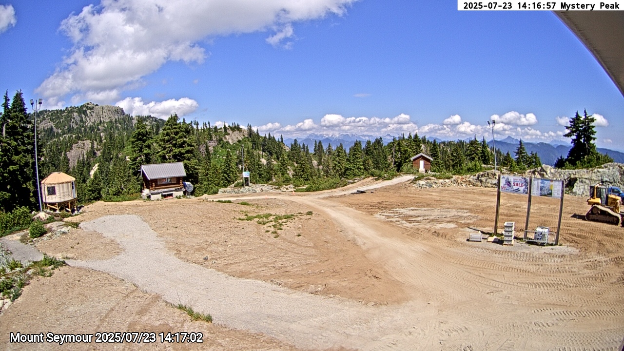 Webcam frame from Mount Seymour on 2025/07/23