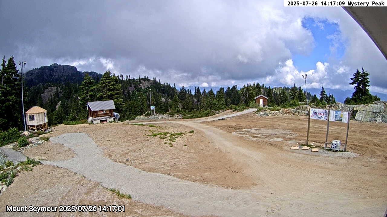 Webcam frame from Mount Seymour on 2025/07/26