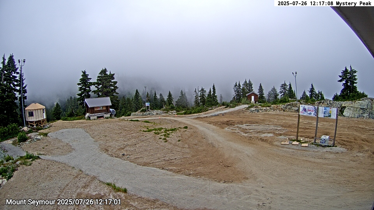 Webcam frame from Mount Seymour at 2025/07/26 12:00