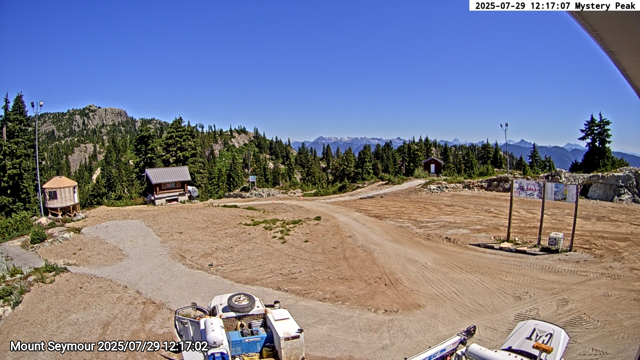 Webcam frame from Mount Seymour at 2025/07/29 12:00