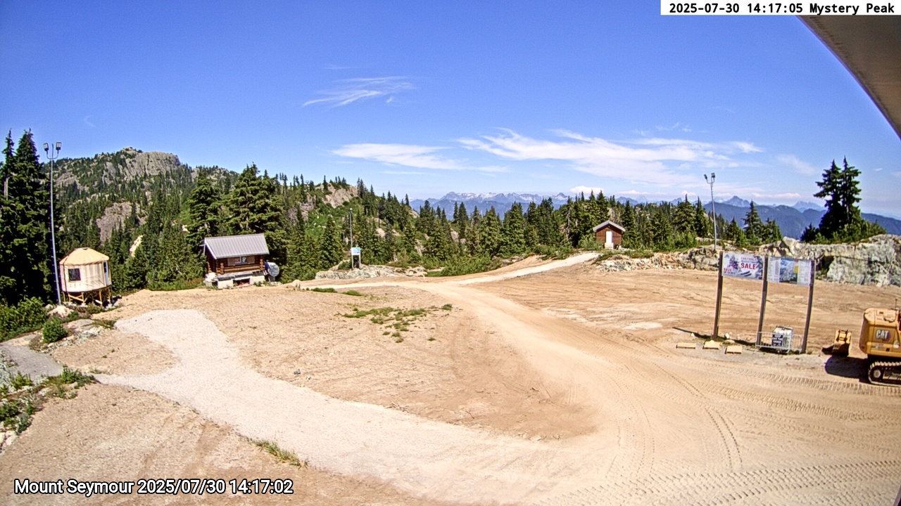 Webcam frame from Mount Seymour on 2025/07/30