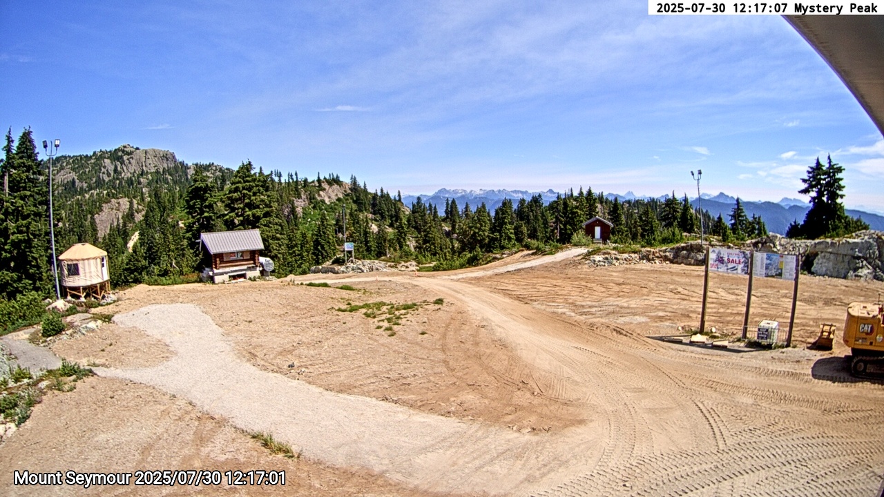 Webcam frame from Mount Seymour at 2025/07/30 12:00