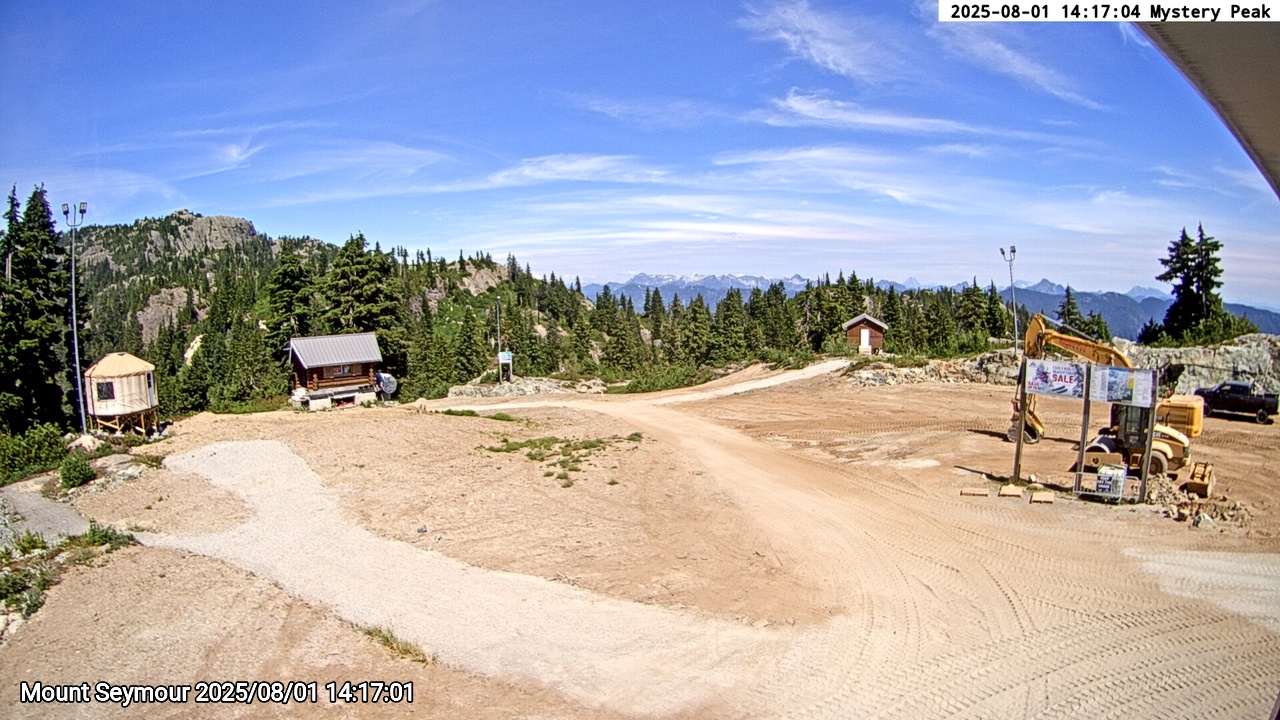 Webcam frame from Mount Seymour on 2025/08/01
