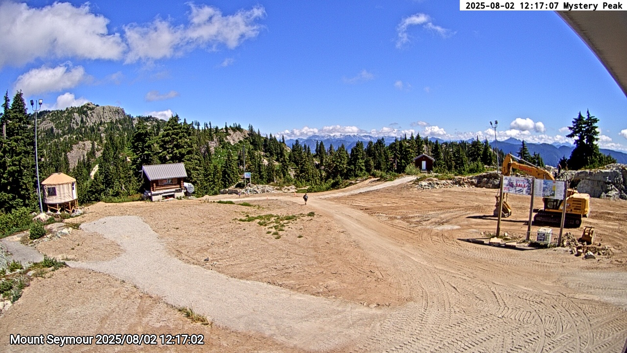 Webcam frame from Mount Seymour at 2025/08/02 12:00