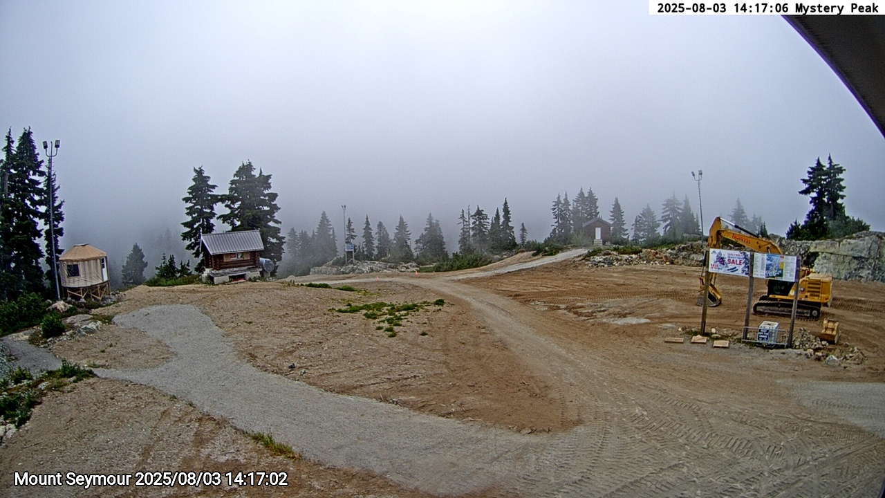 Webcam frame from Mount Seymour on 2025/08/03