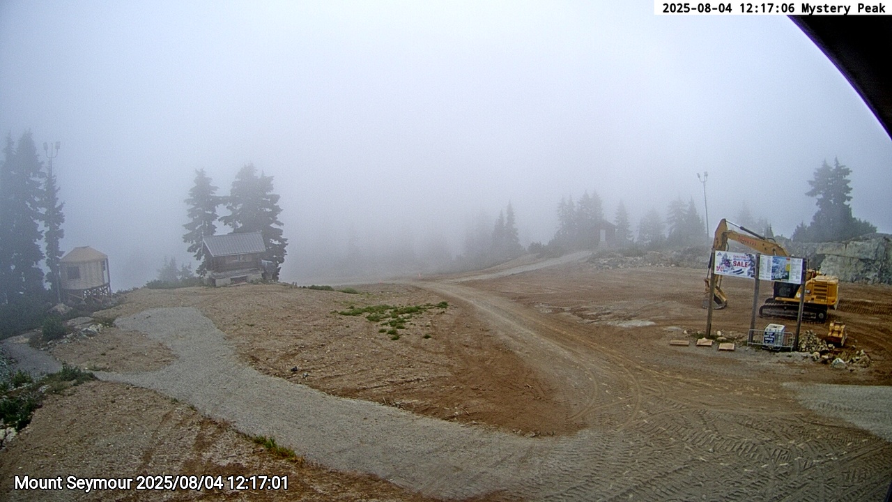 Webcam frame from Mount Seymour at 2025/08/04 12:00