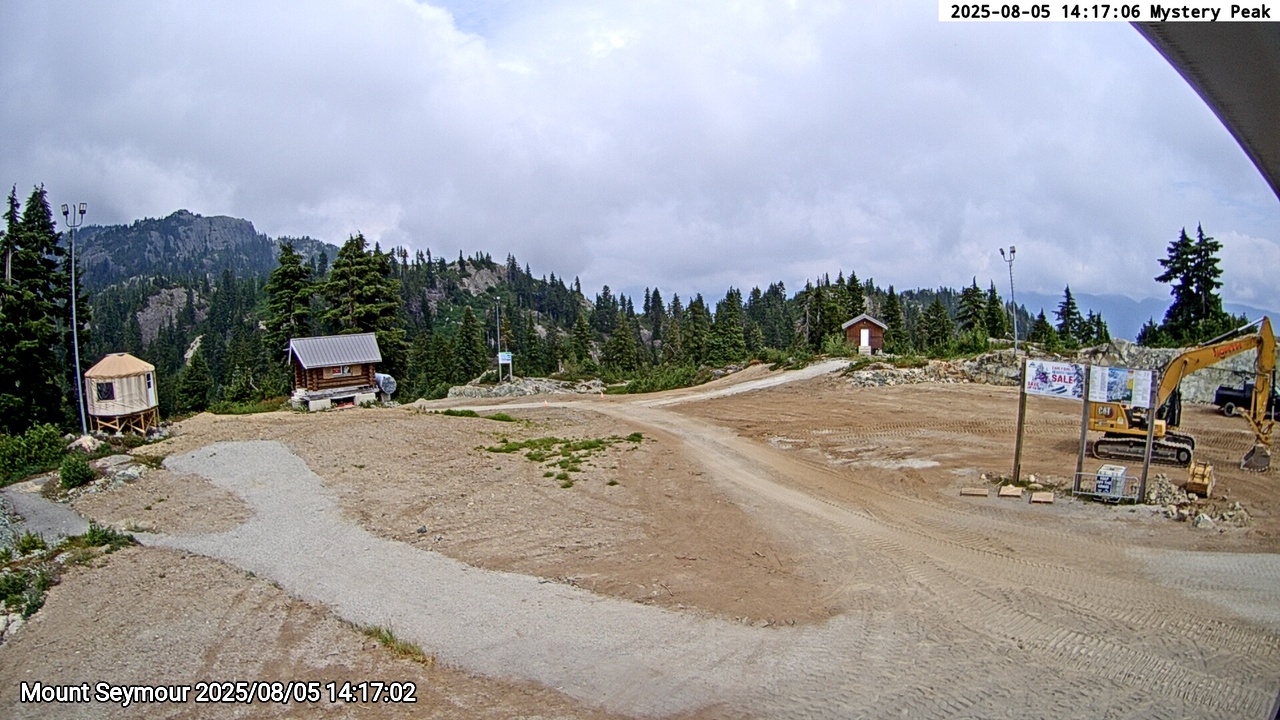 Webcam frame from Mount Seymour on 2025/08/05