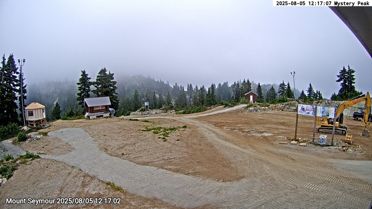 Webcam frame from Mount Seymour at 2025/08/05 12:00