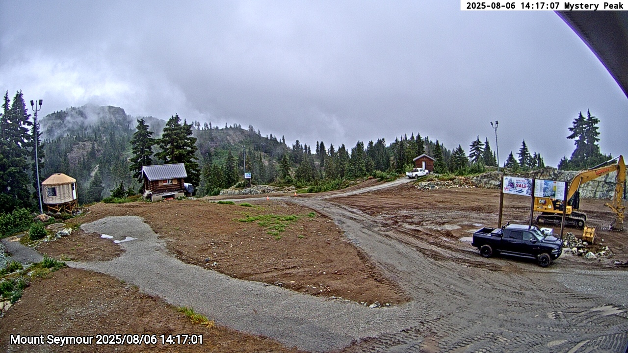 Webcam frame from Mount Seymour on 2025/08/06