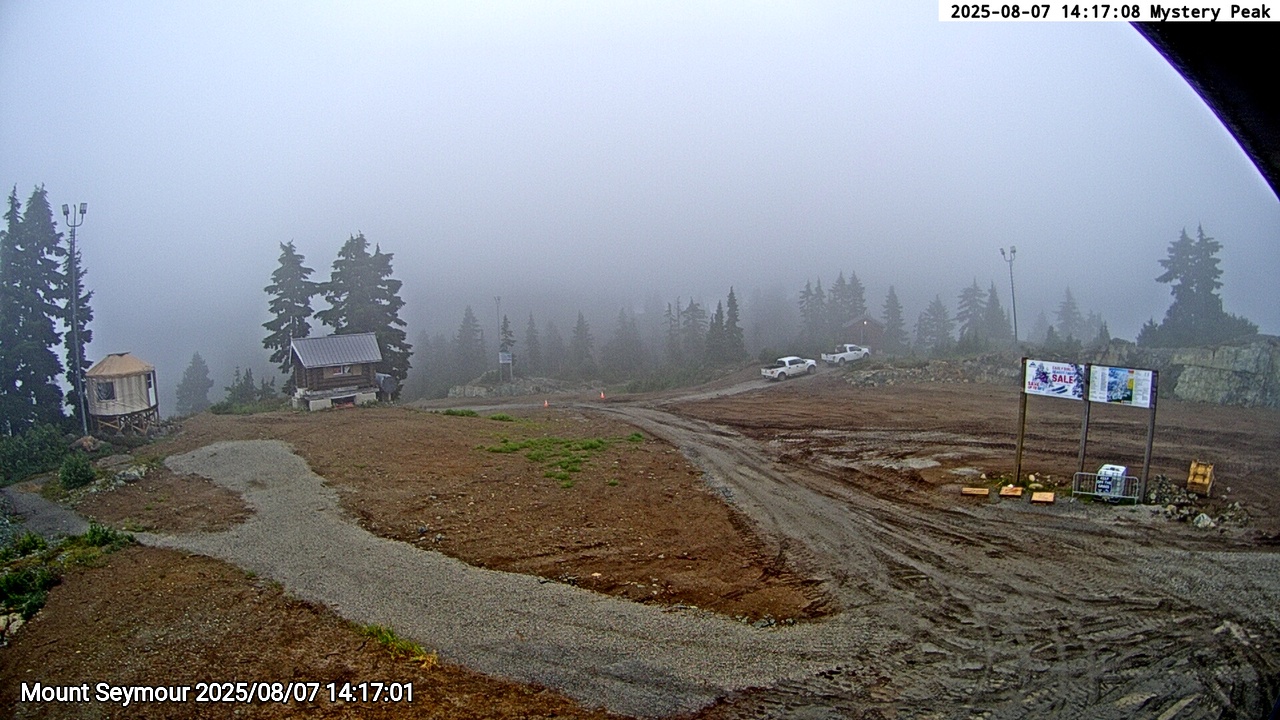 Webcam frame from Mount Seymour on 2025/08/07