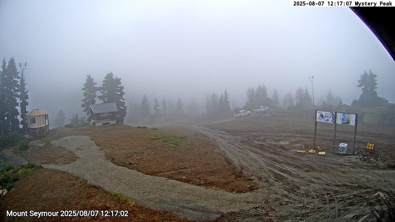 Webcam frame from Mount Seymour at 2025/08/07 12:00