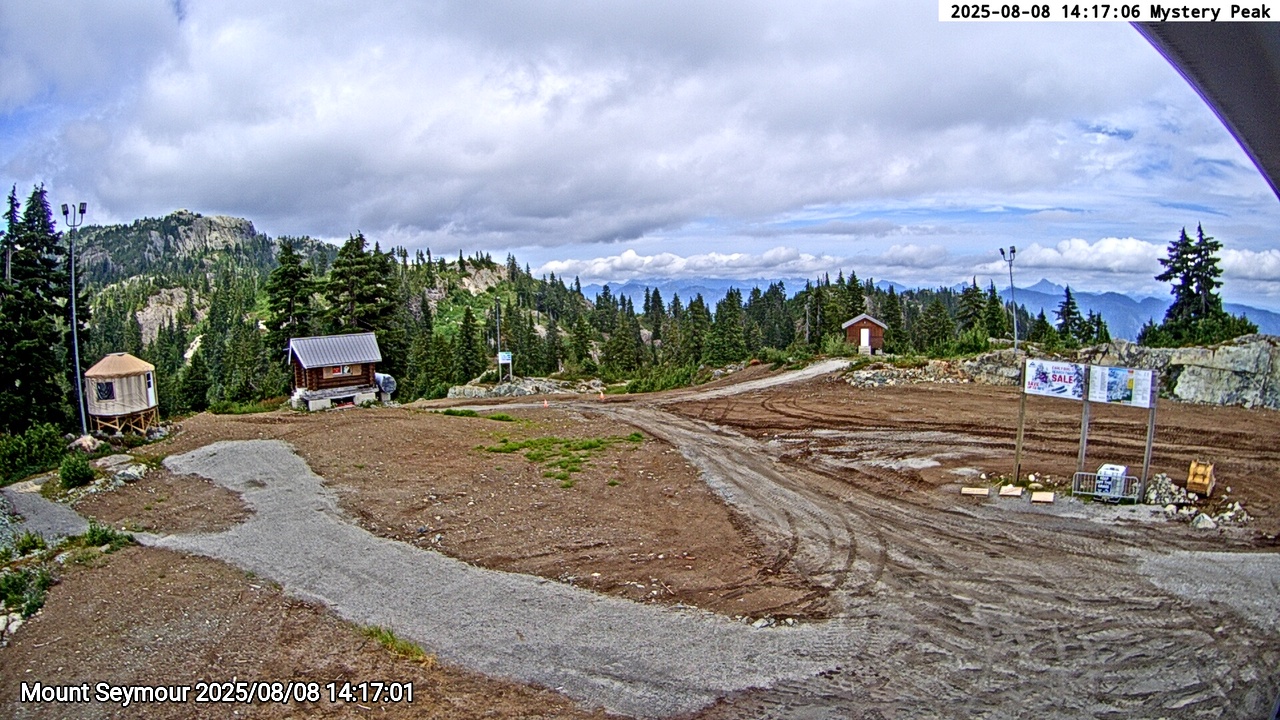 Webcam frame from Mount Seymour on 2025/08/08