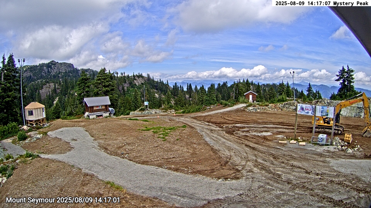 Webcam frame from Mount Seymour on 2025/08/09