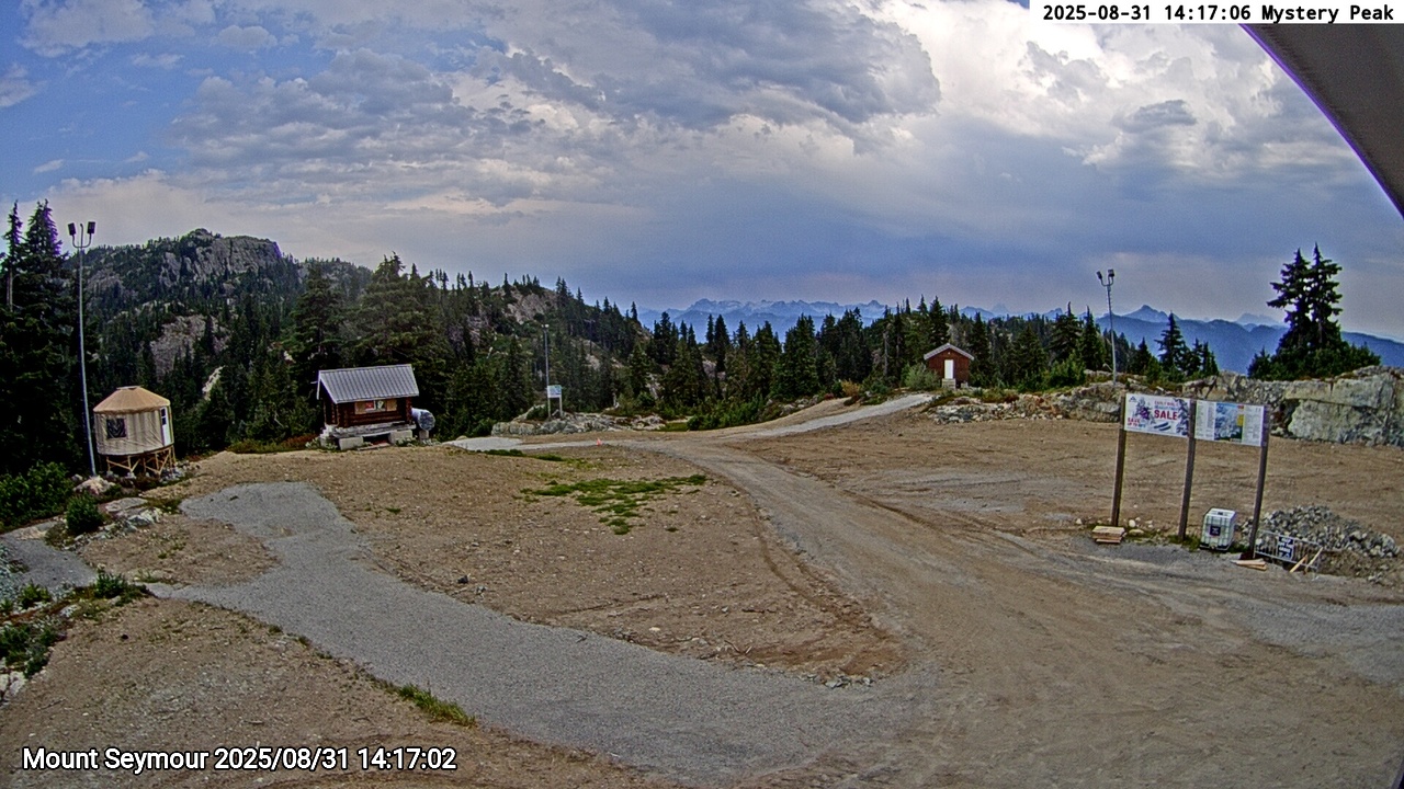 Webcam frame from Mount Seymour on 2025/08/31
