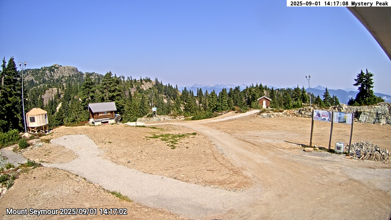 Webcam frame from Mount Seymour on 2025/09/01