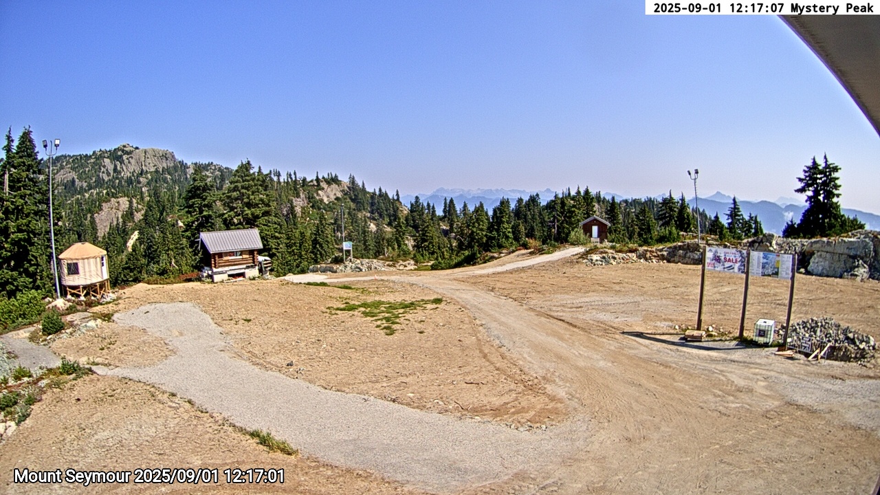 Webcam frame from Mount Seymour at 2025/09/01 12:00