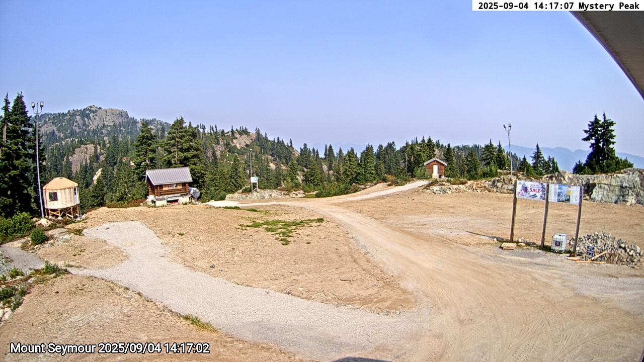 Webcam frame from Mount Seymour on 2025/09/04