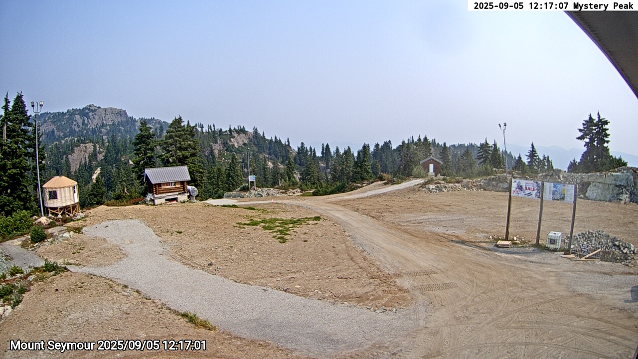 Webcam frame from Mount Seymour at 2025/09/05 12:00