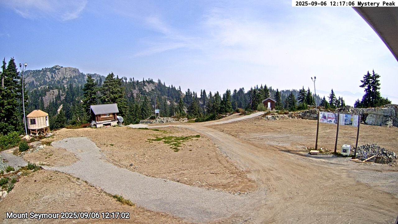 Webcam frame from Mount Seymour at 2025/09/06 12:00
