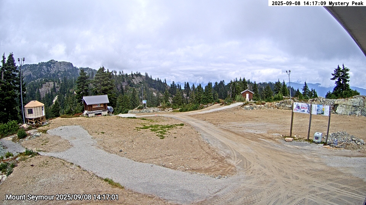 Webcam frame from Mount Seymour on 2025/09/08