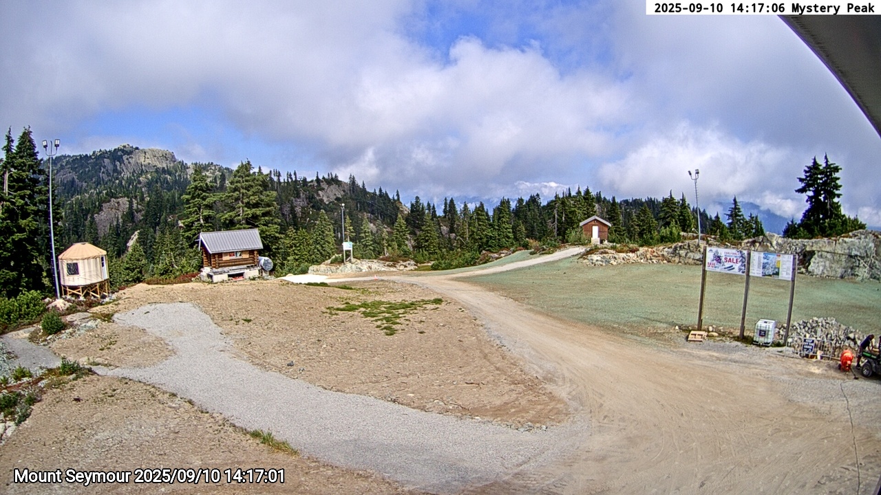 Webcam frame from Mount Seymour on 2025/09/10