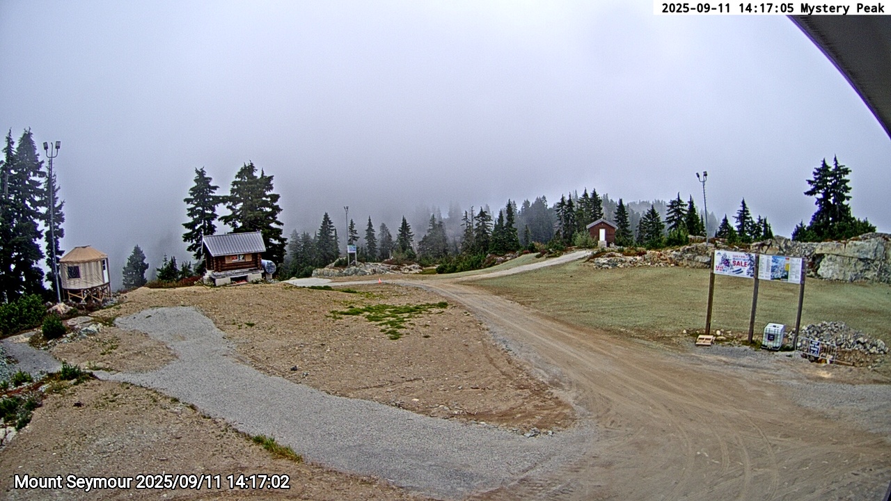 Webcam frame from Mount Seymour on 2025/09/11
