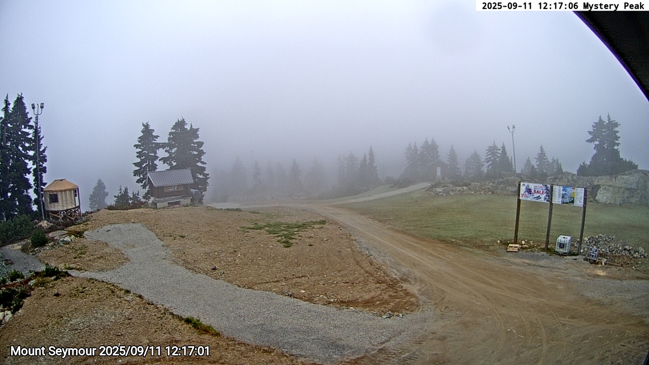 Webcam frame from Mount Seymour at 2025/09/11 12:00