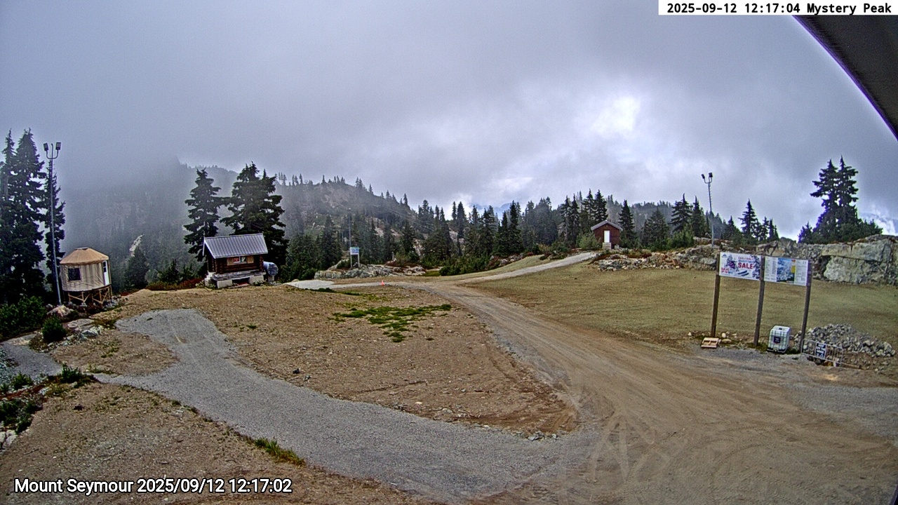 Webcam frame from Mount Seymour at 2025/09/12 12:00