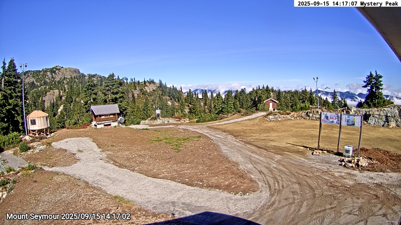 Webcam frame from Mount Seymour on 2025/09/15