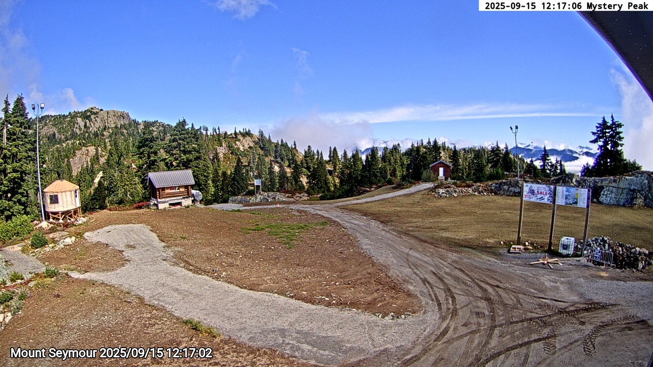 Webcam frame from Mount Seymour at 2025/09/15 12:00