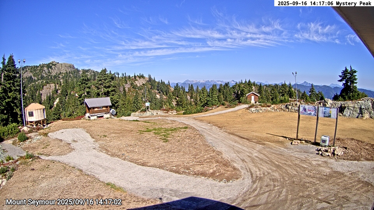 Webcam frame from Mount Seymour on 2025/09/16
