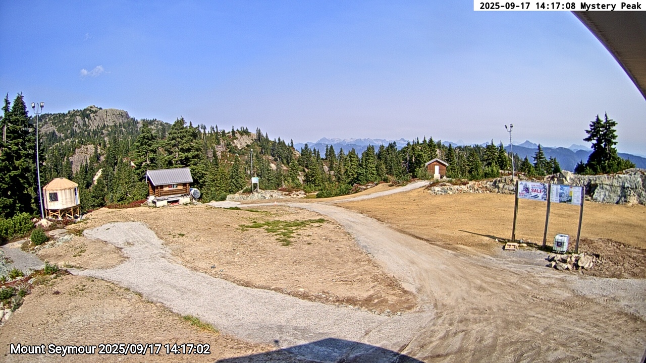 Webcam frame from Mount Seymour on 2025/09/17