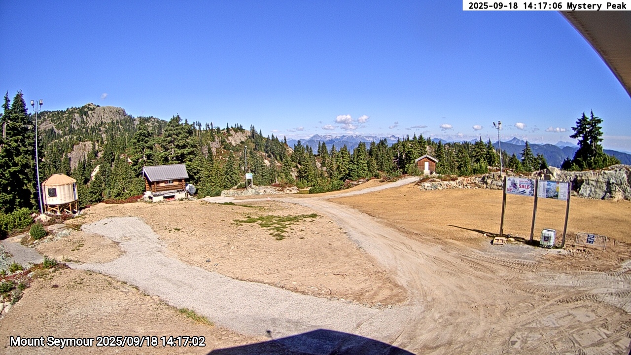 Webcam frame from Mount Seymour on 2025/09/18