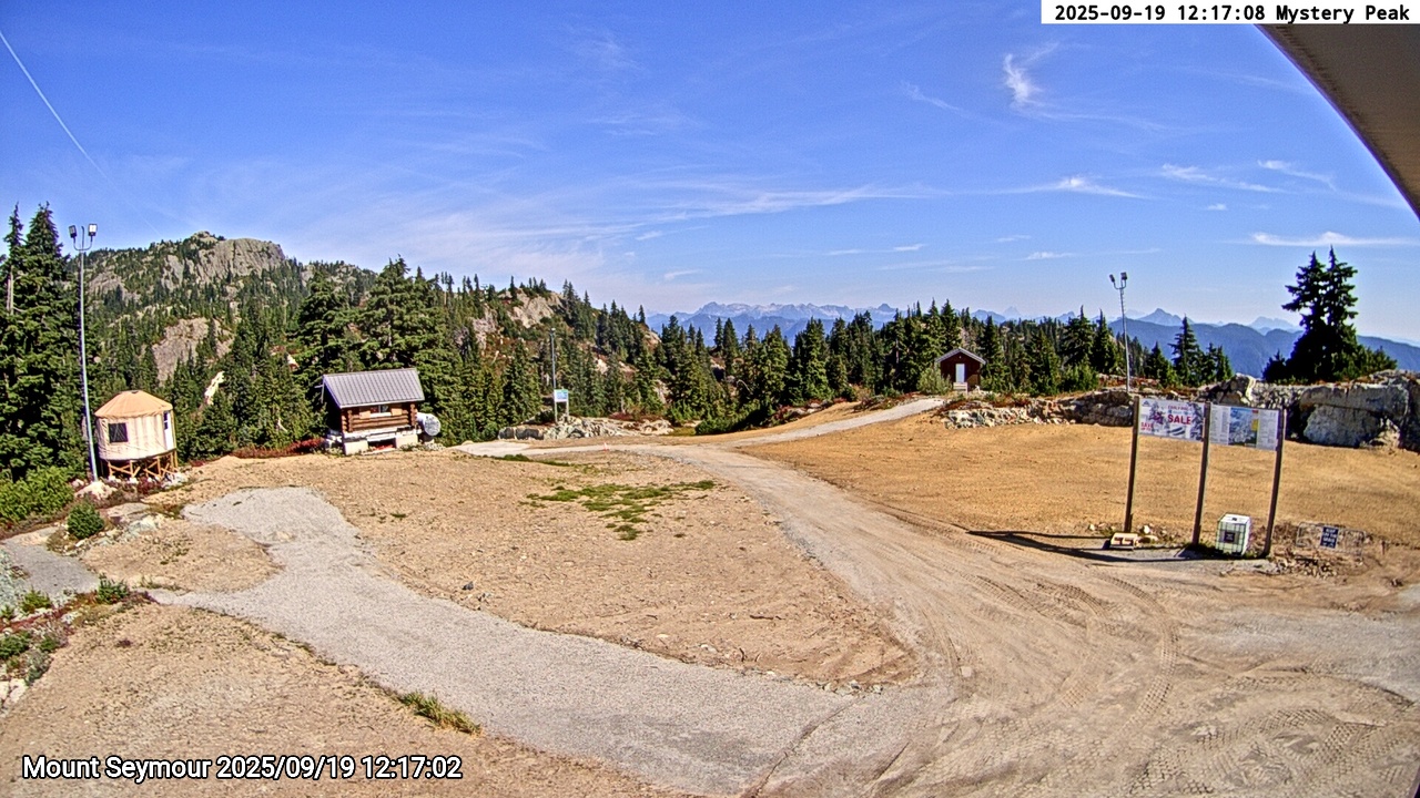 Webcam frame from Mount Seymour at 2025/09/19 12:00