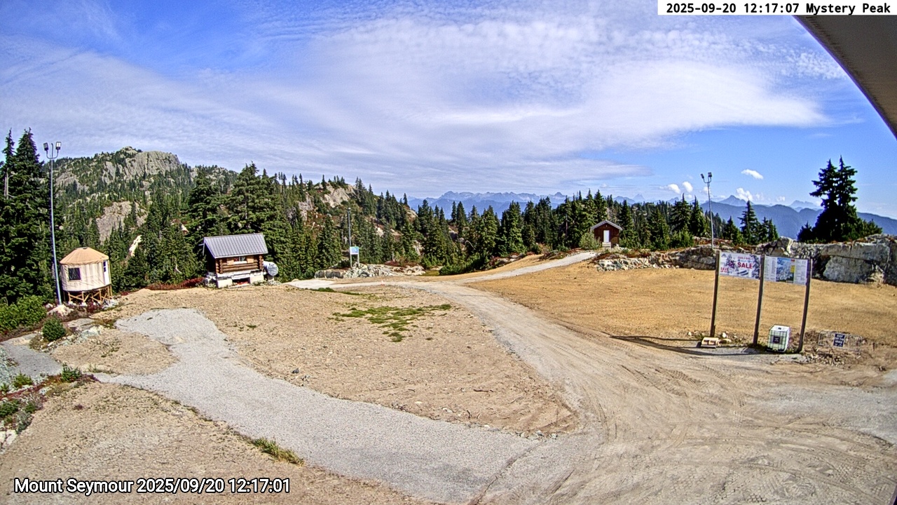 Webcam frame from Mount Seymour at 2025/09/20 12:00