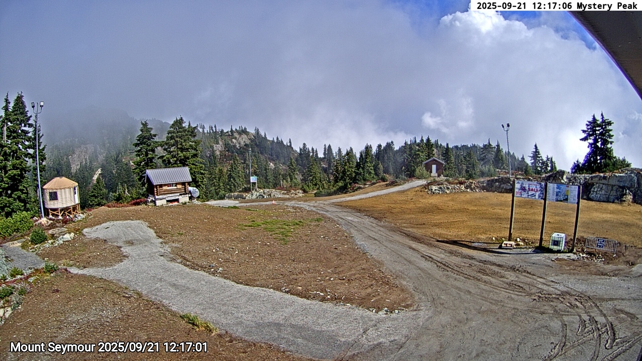 Webcam frame from Mount Seymour at 2025/09/21 12:00