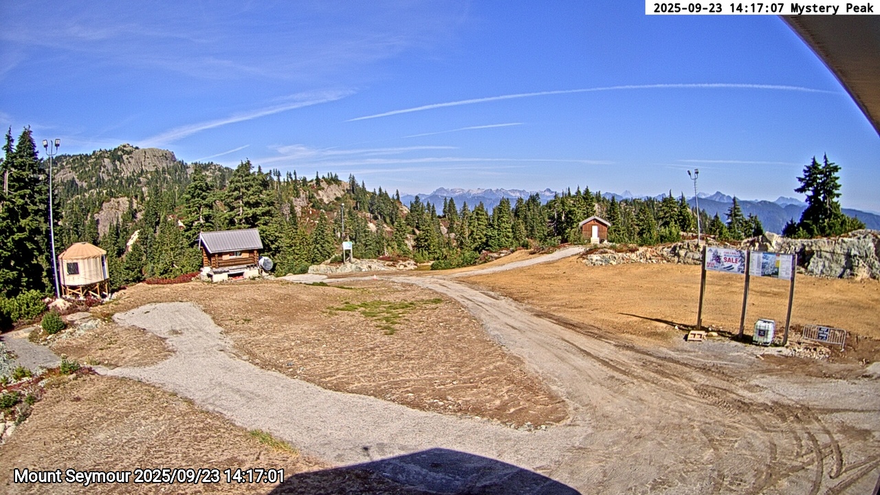 Webcam frame from Mount Seymour on 2025/09/23