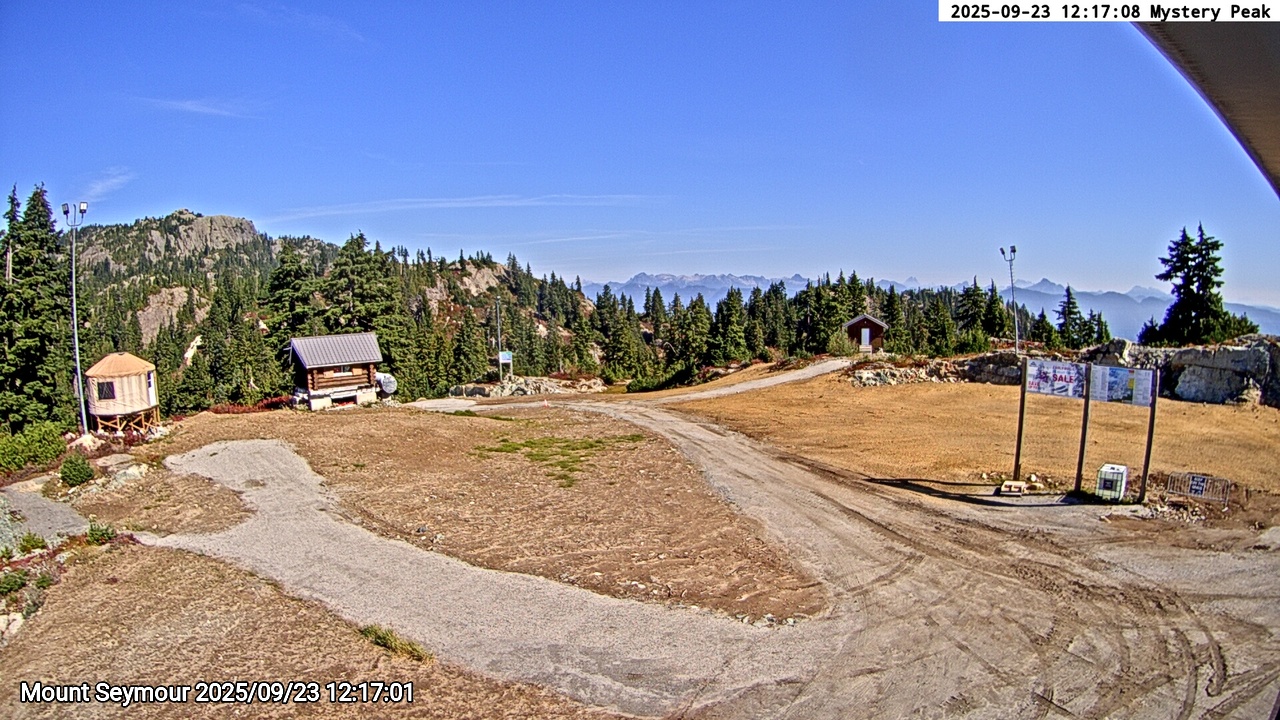 Webcam frame from Mount Seymour at 2025/09/23 12:00