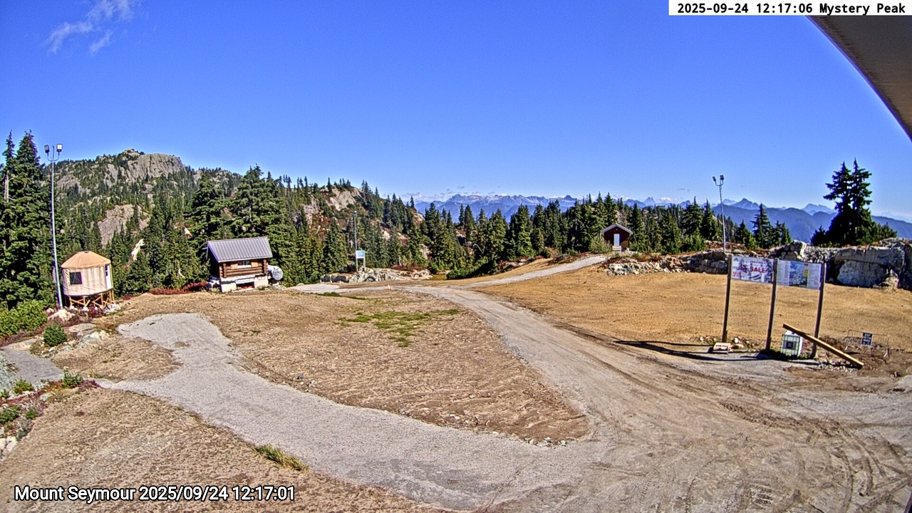 Webcam frame from Mount Seymour at 2025/09/24 12:00