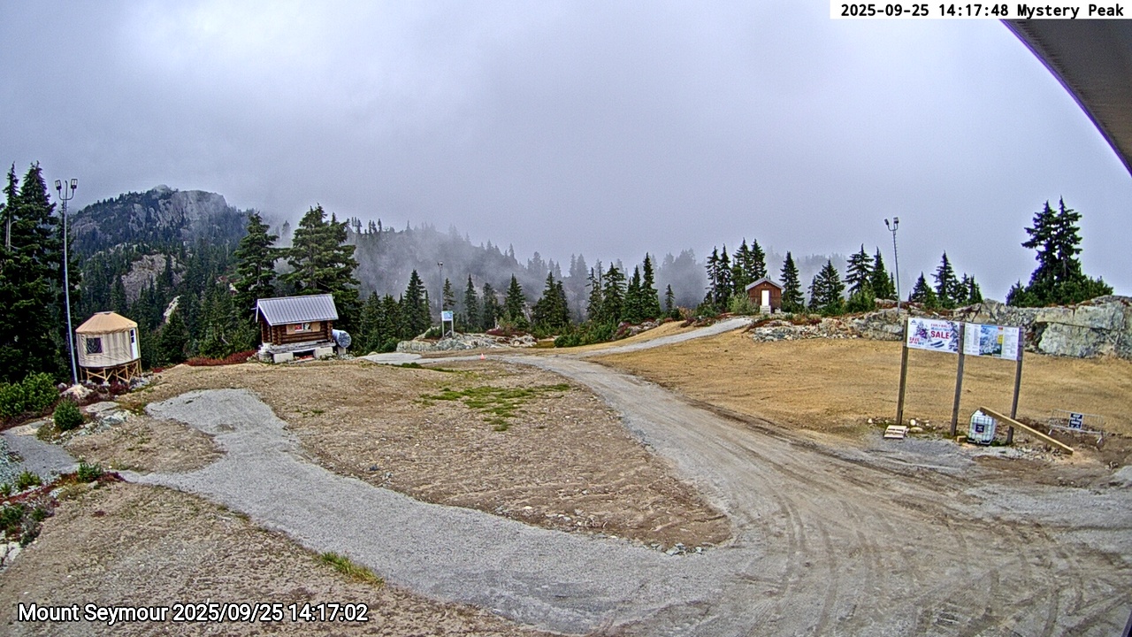 Webcam frame from Mount Seymour on 2025/09/25
