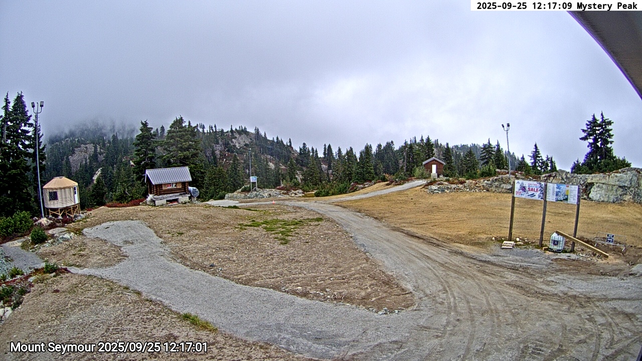 Webcam frame from Mount Seymour at 2025/09/25 12:00