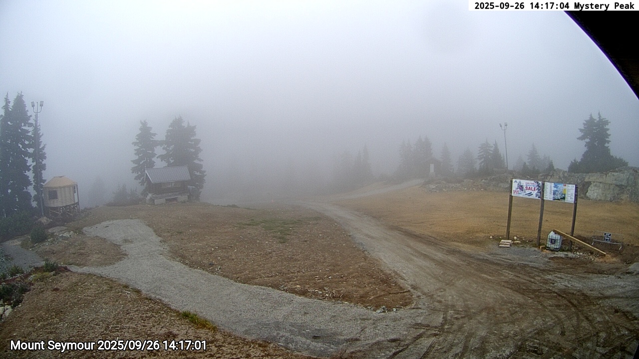 Webcam frame from Mount Seymour on 2025/09/26