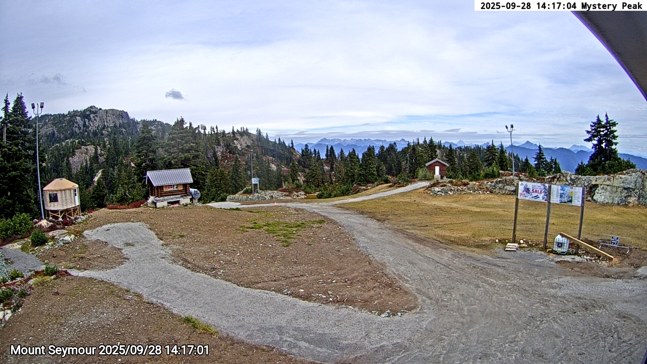 Webcam frame from Mount Seymour on 2025/09/28