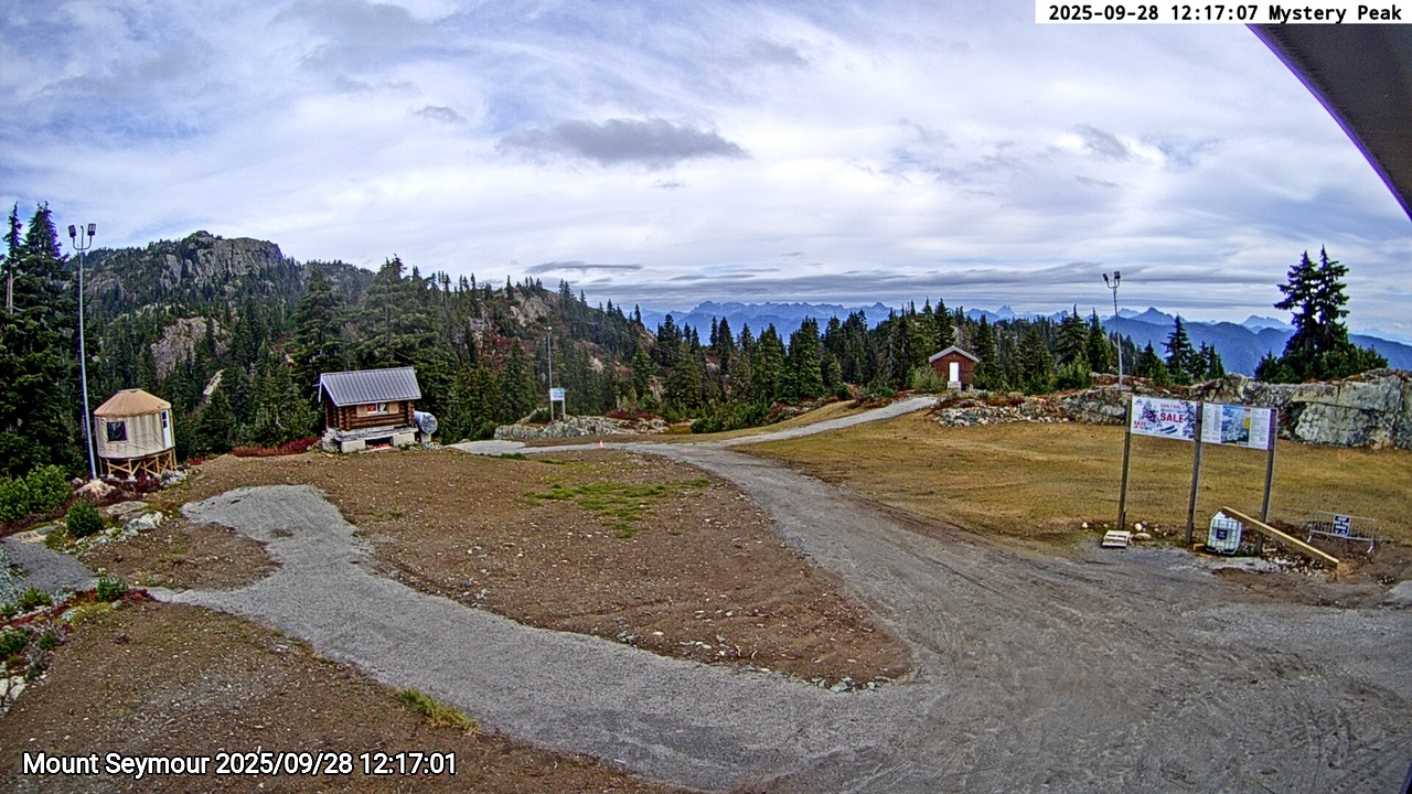 Webcam frame from Mount Seymour at 2025/09/28 12:00