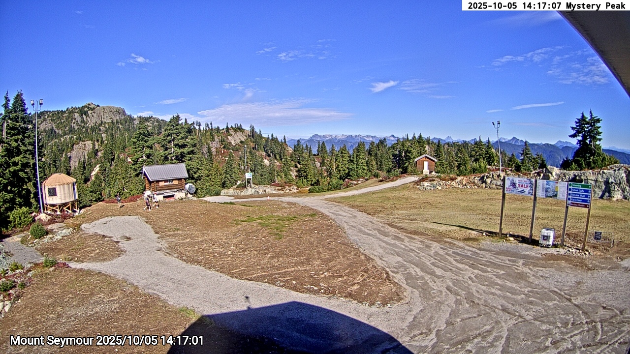 Webcam frame from Mount Seymour on 2025/10/05